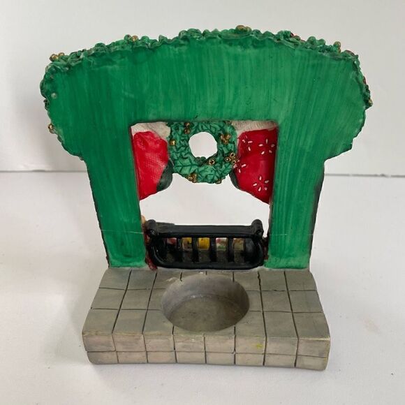 Christmas tea light holder| Fireplace tea light holder - Picture 5 of 10